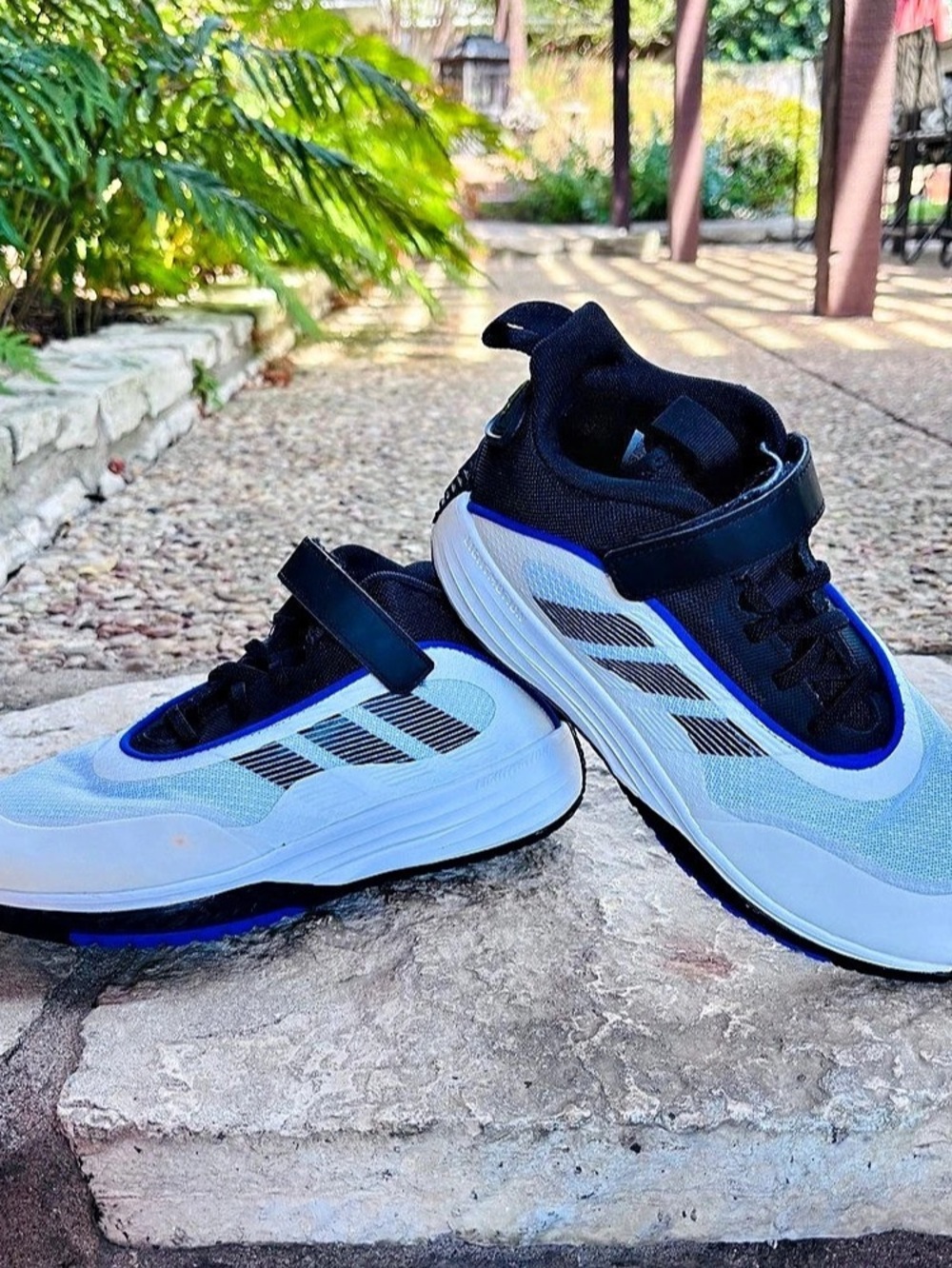 adidas Own the Game 3.0 Athletic Shoes White & Black US 6